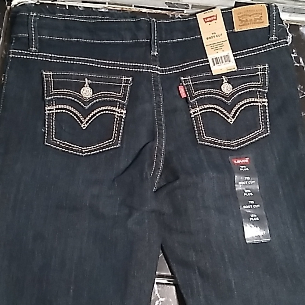 New Levis 715 bootcut girls 12.5 jeans 👖